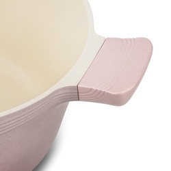 Zestaw garnków ceramicznych na indukcję Starke Pro Naturale Rose Gold 10 elementów