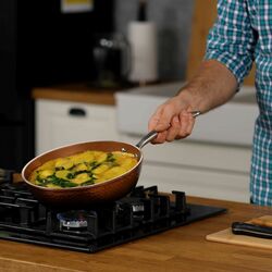 Patelnia non-stick Starke Pro Glossy Copper 28 cm indukcja