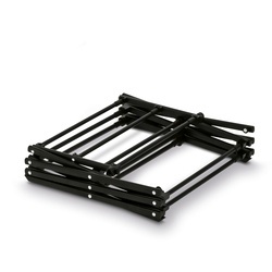 Suszarka na pranie pionowa teleskopowa Konighoffer Cortina 77.5 x 28 x 95 cm czarna