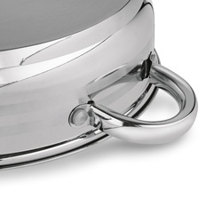 Zestaw garnków na indukcję Konighoffer Bari Silver 8 elementów