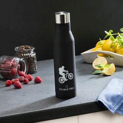 Butelka termiczna Starke Pro Explorer 500 ml czarna ze stali nierdzewnej