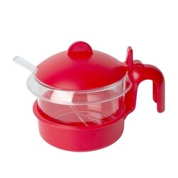 Cukierniczka okrągła z łyżeczką Hega 450 ml mix kolorów