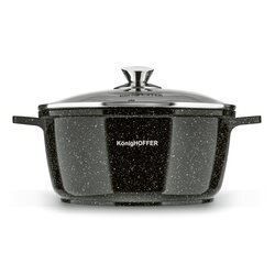 Garnek ceramiczny z pokrywką Konighoffer Kingstone 4,4 l na indukcję