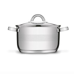 Garnek ze stali nierdzewnej Tadar Roger 22 cm indukcja