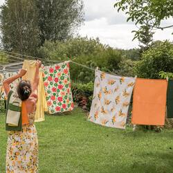 Klamerki do prania Tadar Orange 12 sztuk