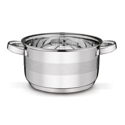 Komplet 3 garnków stalowych Tadar Roger II 16 cm 20 cm 22 cm