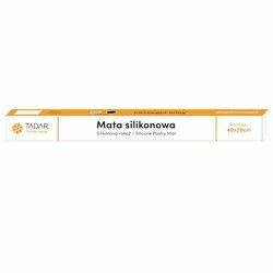 Mata silikonowa Tadar Silico 40 x 28 cm czarna