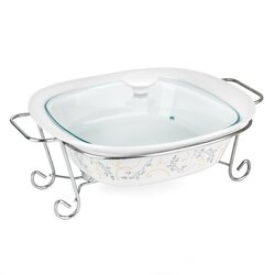 Naczynie ceramiczne na podgrzewaczu Tadar Emilly 2,2 l kwadratowe