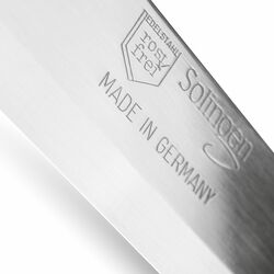 Nóż kuchenny uniwersalny MS Tworzywa Solingen 18 cm czarny