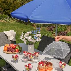 Parasol plażowy łamany Tadar Niebieski 200 cm