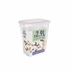 Pojemnik na żywność hermetyczny Great Plastic Alba 2,9 l mix kolorów