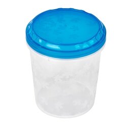 Pojemnik plastikowy na żywność Branq Rukkola 1 l zakręcany mix kolorów