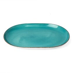 Półmisek owalny porcelanowy Lubiana Boss 33 cm cm morski