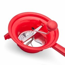 Przecierak do warzyw i owoców plastikowy Tadar czerwony