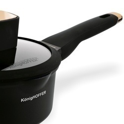 Rondel na indukcję z pokrywką Konighoffer Black Rose 1,3 l