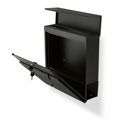Skrzynka na listy Tadar Remo 37 x 37 x 11 cm ciemnoszara