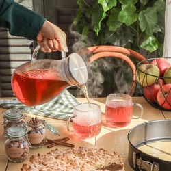 Szklanki do kawy i herbaty Tadar Resis Esther 380 ml 6 sztuk