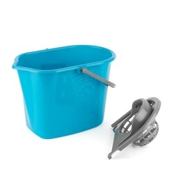 Wiadro plastikowe do mopa z wyciskaczem York 10 l mix kolorów