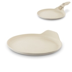 Patelnia do naleśników indukcyjna Starke Pro Compacti Cream 26 cm z odpinanym uchwytem