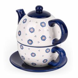 Dzbanek z filiżanką i spodkiem Tadar Folklor 360 ml/340 ml