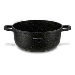 Garnek na indukcję z pokrywką Konighoffer Pollo Black 2,3 l