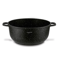 Garnek na indukcję z pokrywką Konighoffer Pollo Black 6,5 l