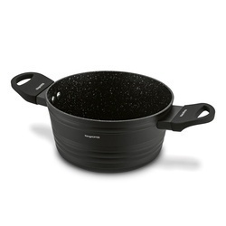 Garnek na indukcję z powłoką marmurową i pokrywką Konighoffer Willow 2,5 l
