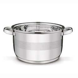 Garnek ze stali nierdzewnej Tadar Roger 24 cm indukcja