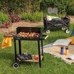 Grill ogrodowy na węgiel Konighoffer 86 x 41 x 80 cm