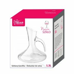 Karafka szklana do wina Tadar Dekanter 1,3 l