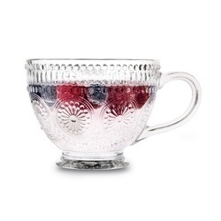 Kubek szklany filiżanka Tadar Laura 400 ml