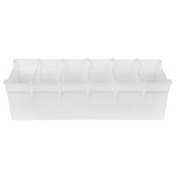 Organizer na przyprawy Primpol 30 x 13,4 x 8 cm biały