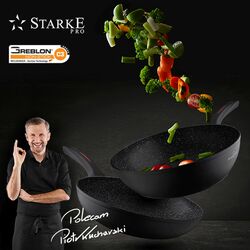 Patelnia granitowa Starke Pro Piccante 27,5 cm indukcja