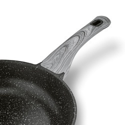 Patelnia granitowa z pokrywką Konighoffer Fegato 28 cm