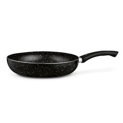 Patelnia marmurkowa non-stick głęboka Tadar Marmara Black 28 cm