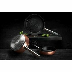 Patelnia na indukcję Starke Pro Black Copper 24 cm