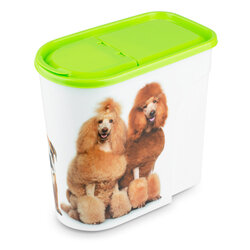 Pojemnik na karmę dla psa lub kota Hega Pet 5,7 l mix wzorów