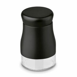 Pojemnik na przyprawy szklany Tadar Miri 150 ml czarny