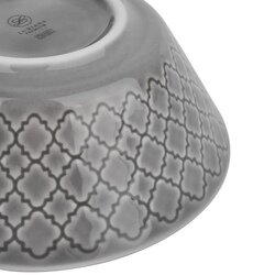 Salaterka porcelanowa Lubiana Marrakesz 15 cm szara