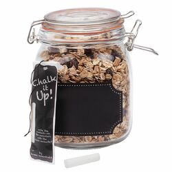 Słoik z etykietą do pisania kredą Tadar Chalk 1,5 l