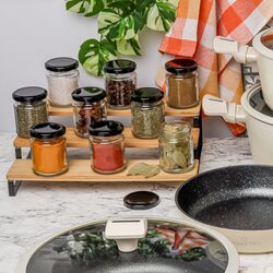 Słoiki szklane z metalową zakrętką Tadar Muna 140 ml 6 sztuk