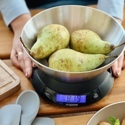 Waga kuchenna elektroniczna z metalową miską Konighoffer 5 kg