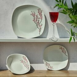 Zestaw talerzy porcelanowych Tadar Milagros 18 elementów