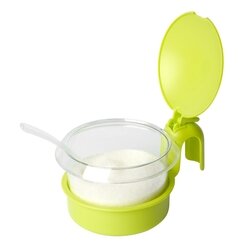 Cukierniczka okrągła z łyżeczką Hega 450 ml mix kolorów
