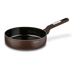 Komplet 3 patelni ceramicznych z pokrywkami Konighoffer 20 cm 24 cm 28 cm i łopatka