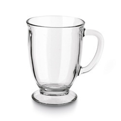 Kubki szklane Tadar Carlo 450 ml 6 sztuk i 6 zaparzaczy do herbaty