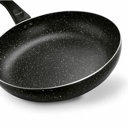 Patelnia marmurkowa non-stick z pokrywką głęboka Tadar Marmara 28 cm