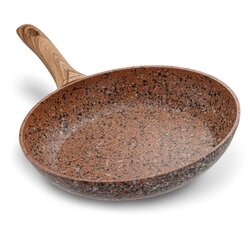 Patelnia na indukcję granitowa Konighoffer Brown Rock 28 cm