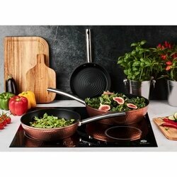 Patelnia na indukcję Starke Pro Black Copper 20 cm