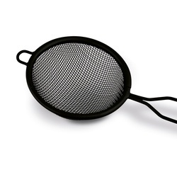 Sitko kuchenne z rączką Konighoffer Dark 8 cm czarne